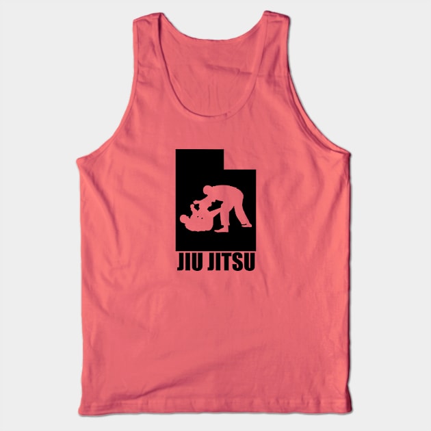 Utah BJJ (w/ Text) Tank Top by Ruiz Combat Grappling